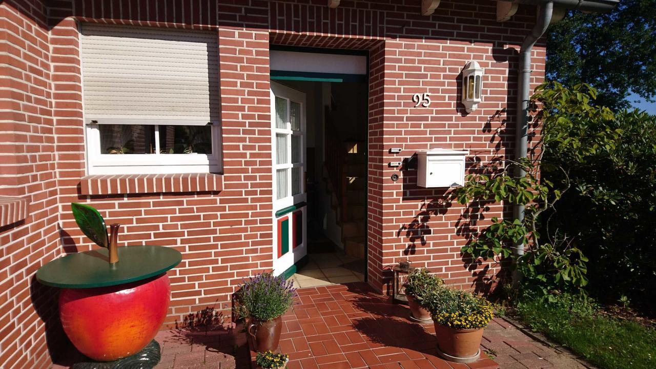 Ferienwohnung Auf Dem Bio Obsthof Twielenfleth Esterno foto